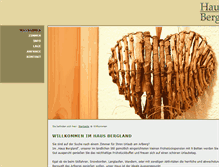 Tablet Screenshot of bergland-arlberg.at